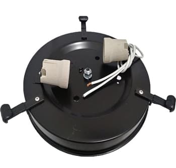 PLAFON MC2 P/VENTILADOR VOLARE PREMIUM VENTAX VENTI-DELTA MAGNES VENTISOL SUNNY -*APENAS BASE METAL PRETO