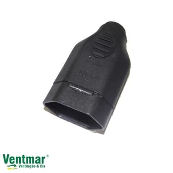 PLUG PINO ELETRICO FEMEA P/EXTENSAO 3P 10A 250V CORES SORTIDAS