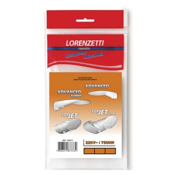 RESISTENCIA CHUVEIRO LORENZETTI 220V 7500W 3055Ó DUCHA ADVANCED TURBO MULTITEMPERATURAS