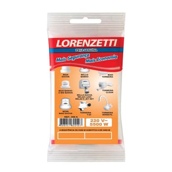 RESISTENCIA CHUVEIRO LORENZETTI 220V 5500W 055A 3 TEMPERATURAS MAXI DUCHA BELLO BANHO MAXI TORNEIRA MAXI BANHO BIG BANHO, ETC...