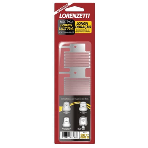 RESISTENCIA CHUVEIRO LORENZETTI 220V 5500W 065A3T MAXI BANHO ULTRA BELLO BANHO ULTRA / MAXI DUCHA ULTRA E RELAX ULTRA - foto 1 de 2