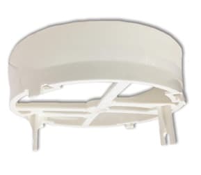 PLAFONIER P/GLOBO PÉROLA PLATUN PRIMO REQUINTE VENTILADOR LOREN SID - APENAS O SUPORTE - SEM SOQUETES - PLÁSTICA - foto 1 de 3
