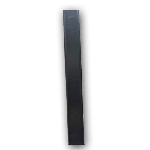PONTEIRA Pé DA BASE DA COLUNA VENTILADOR ARGE 50/60CM - PERFIL U METAL PRETO 42,5CM COMPRIMENTO - *VENDIDO P/UNIDADE - foto 1 de 3